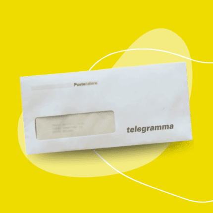 Invio telegramma online con poste Italiane.