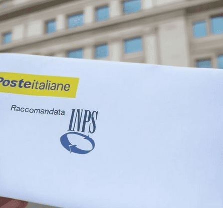 Busta di raccomandata Inps